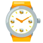Armbanduhr + Biene