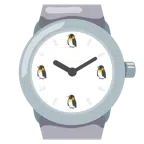 Armbanduhr + Pinguin