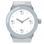 Armbanduhr + Pudel