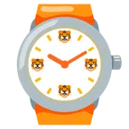 Armbanduhr + Tigergesicht