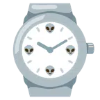 orologio + alieno