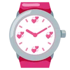 orologio + cuori che girano