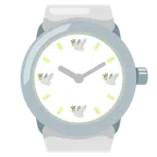 Armbanduhr + Taube