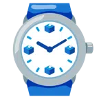 Armbanduhr + Urne mit Wahlzettel