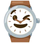 orologio + faccina che fa l’occhiolino