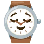 orologio + faccina sollevata