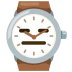 orologio + faccina inespressiva