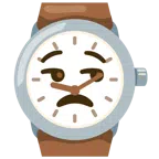 orologio + faccina contrariata