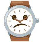 orologio + faccina confusa