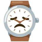 orologio + faccina delusa