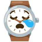 orologio + faccina assonnata