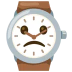 orologio + faccina leggermente imbronciata