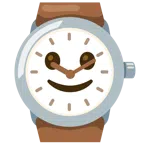 orologio + faccina con sorriso accennato
