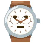 orologio + faccina con occhi al cielo