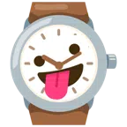 orologio + faccina impazzita