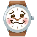 orologio + faccina stordita