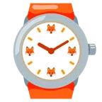 Armbanduhr + Fuchs