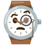 orologio + faccina con monocolo