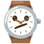orologio + faccina perplessa