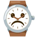 orologio + faccina imbronciata