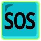 radioactive + SOS button