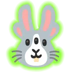 radioactive + rabbit face