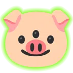 radioactive + pig face