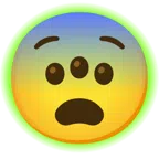 radioactive + fearful face