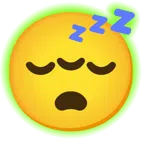 radioactive + sleeping face