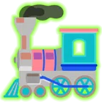 radioactive + locomotive