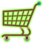 radioactive + shopping cart