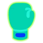radioactive + boxing glove