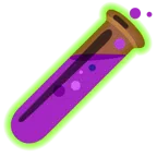 radioactive + test tube