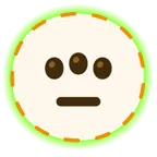 radioactive + dotted line face