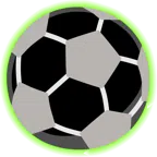 radioactive + soccer ball