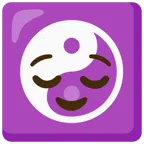 yin yang + relieved face