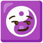 yin yang + smirking face