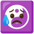 yin yang + sad but relieved face