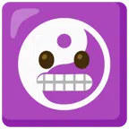 yin yang + grimacing face