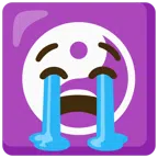 yin yang + loudly crying face