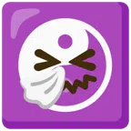yin yang + sneezing face