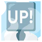 hot springs + UP! button