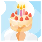 hot springs + birthday cake