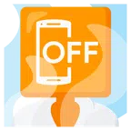 hot springs + mobile phone off