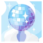 hot springs + mirror ball