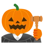 waga szalkowa + dynia na halloween