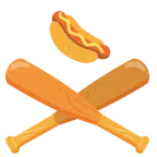 Baseball + Hotdog