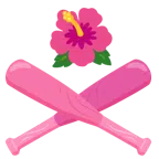 Baseball + Hibiskus