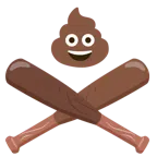 Baseball + Kothaufen
