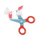 Schere + Bonbon
